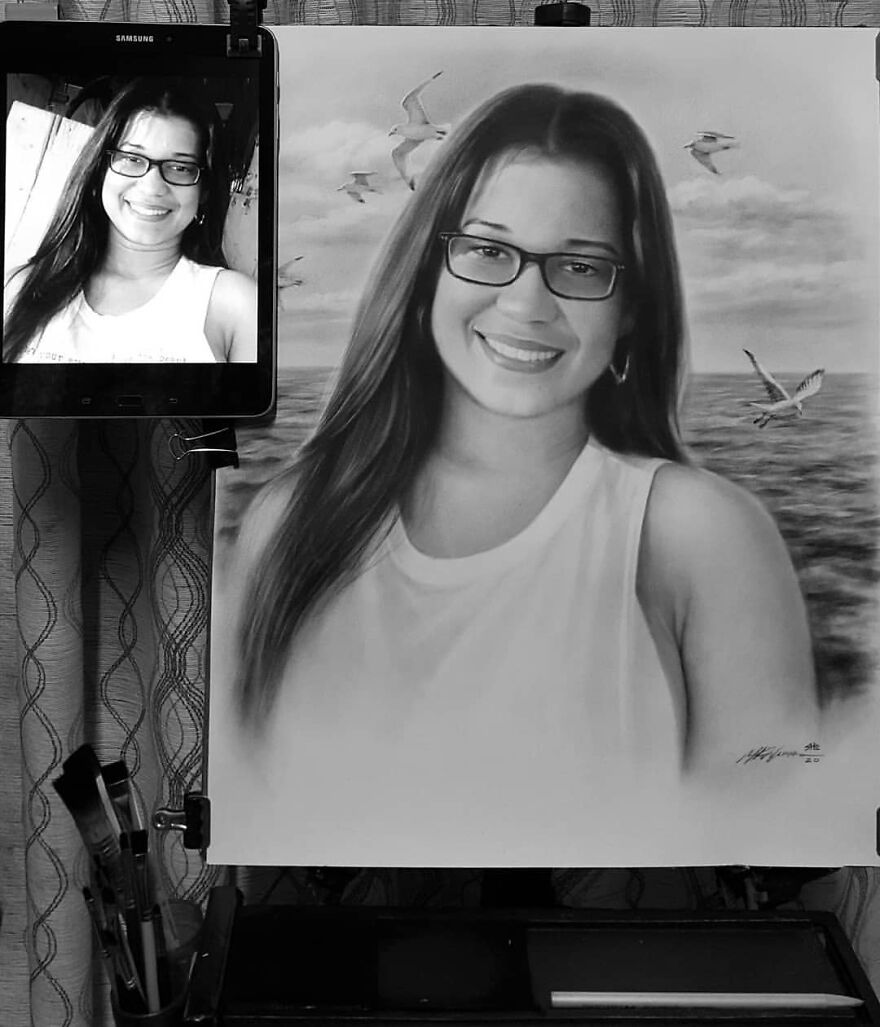 Russian Street Artist Draws Amazing Lifelike Portraits In Less Than An Hour(112 New Pics)