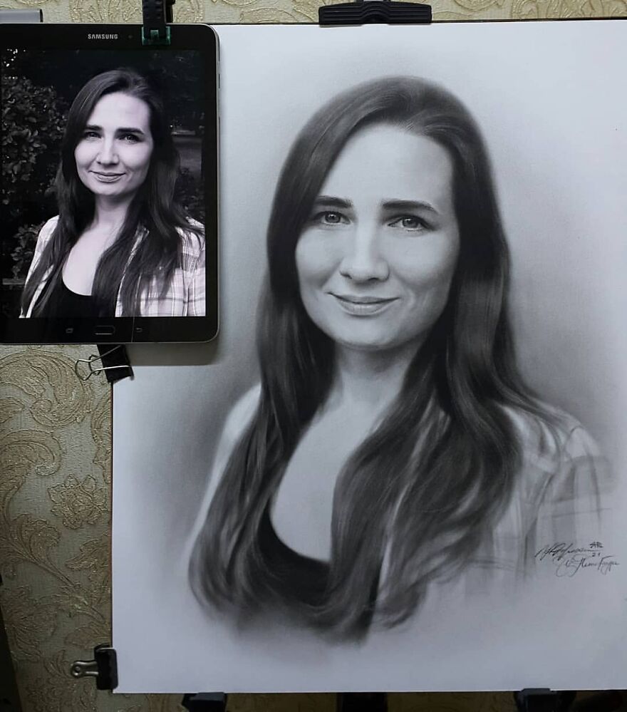 Russian Street Artist Draws Amazing Lifelike Portraits In Less Than An Hour(112 New Pics)