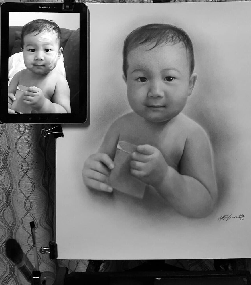 Russian Street Artist Draws Amazing Lifelike Portraits In Less Than An Hour(112 New Pics)