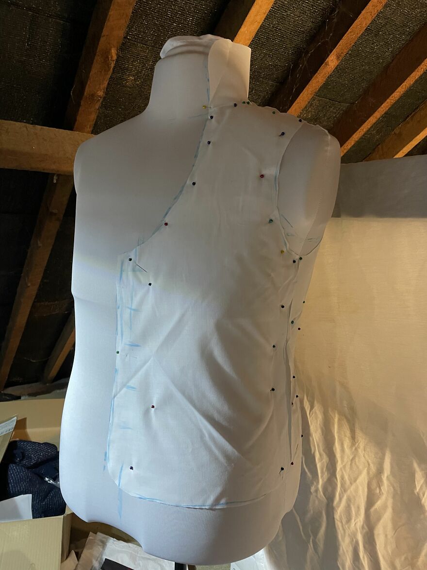 The Covid-19 Lockdown Pushed Me To Make My Own Wedding Outfit And Here's The Result The Covid-19 Lockdown Pushed Me To Make My Own Wedding Outfit And Here's The Result