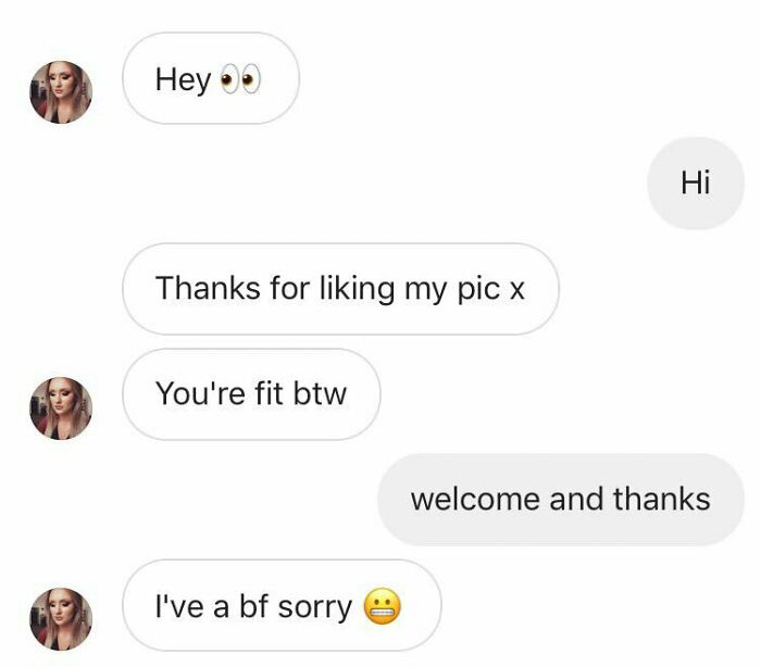 That Moment When He Doesn't Compliment You Back