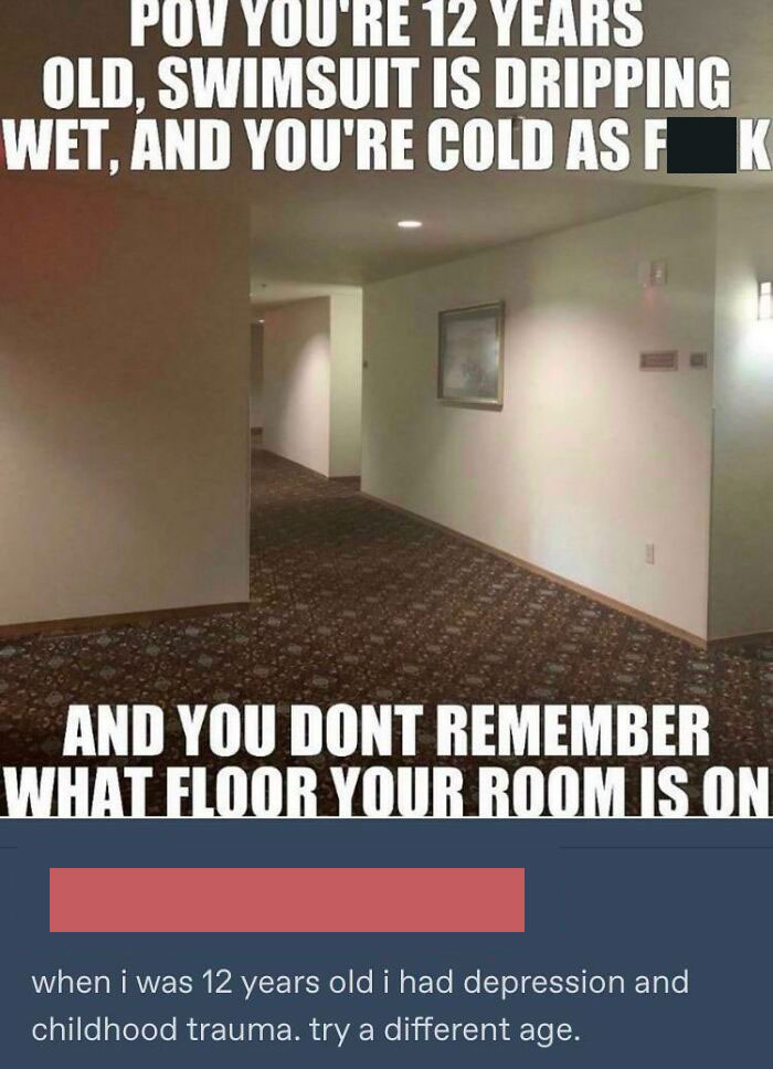 Someone Attention Seeking On A Tumblr Pov Meme Post