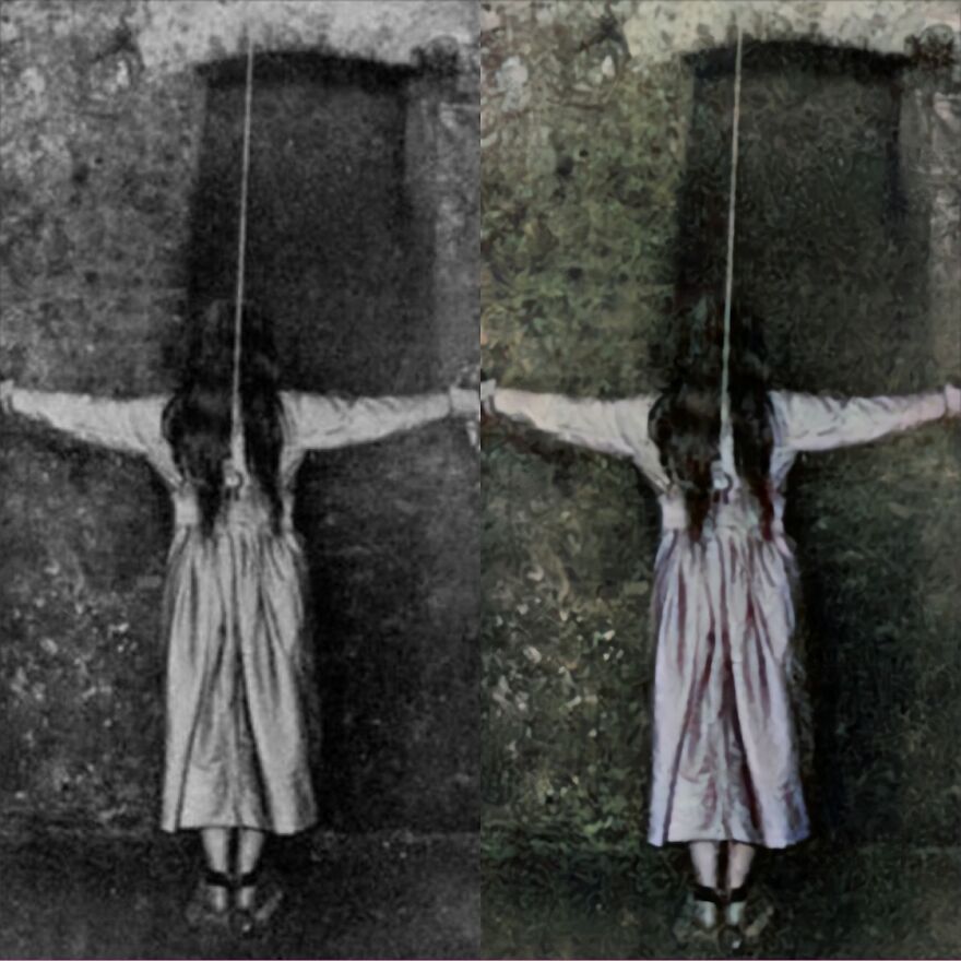 Vintage Asylum Patient Photos Restored. Sad And Scary At The Same Time Vintage Asylum Patient Photos Restored. Sad And Scary At The Same Time