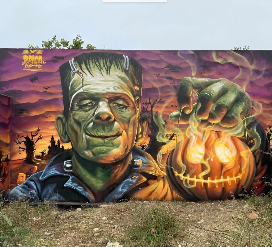 French Street Artist Occupies The Empty Spaces Of His City With His Amazing And Gigantic 3D Art (27 Pics)