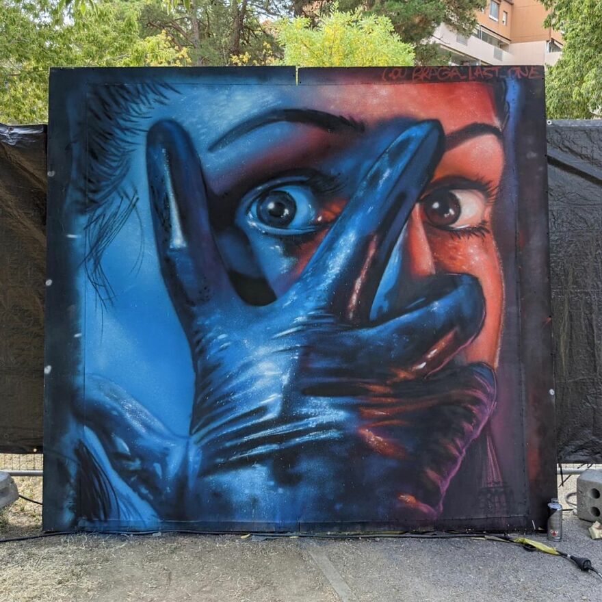 French Street Artist Occupies The Empty Spaces Of His City With His Amazing And Gigantic 3D Art (27 Pics)