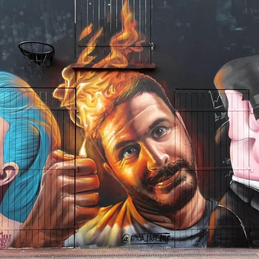 French Street Artist Occupies The Empty Spaces Of His City With His Amazing And Gigantic 3D Art (27 Pics)