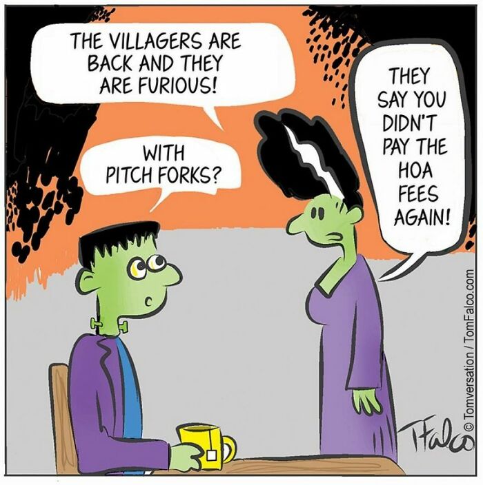 Funny Stories Told With Only One Panel By 'Tomversation'