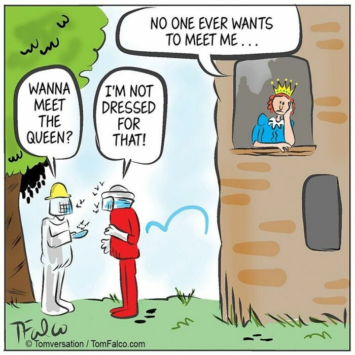 Funny Stories Told With Only One Panel By 'Tomversation'