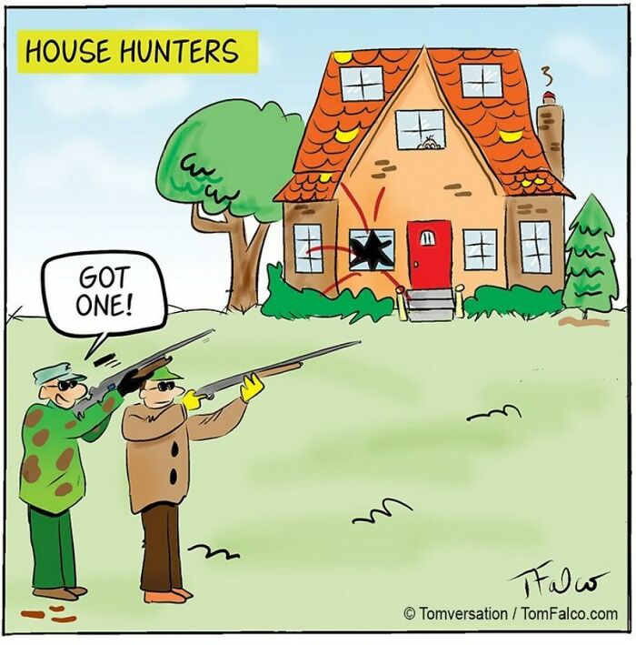 Funny Stories Told With Only One Panel By 'Tomversation'