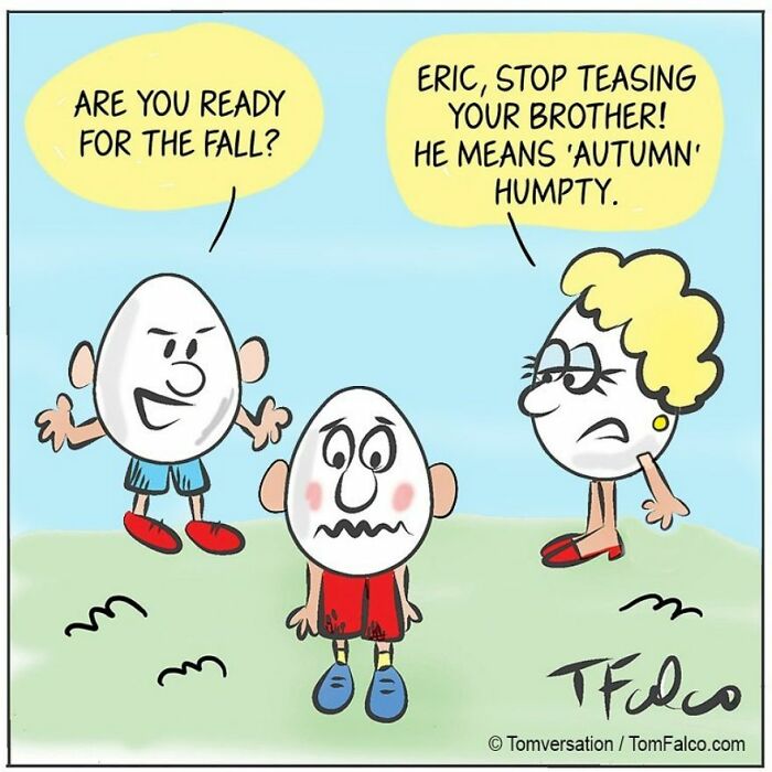 Funny Stories Told With Only One Panel By 'Tomversation'