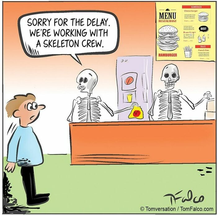 Funny Stories Told With Only One Panel By 'Tomversation'