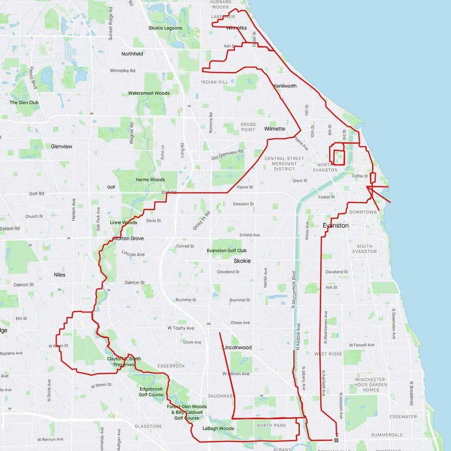 Graphic Designer Makes Ridiculously Awesome Strava Art