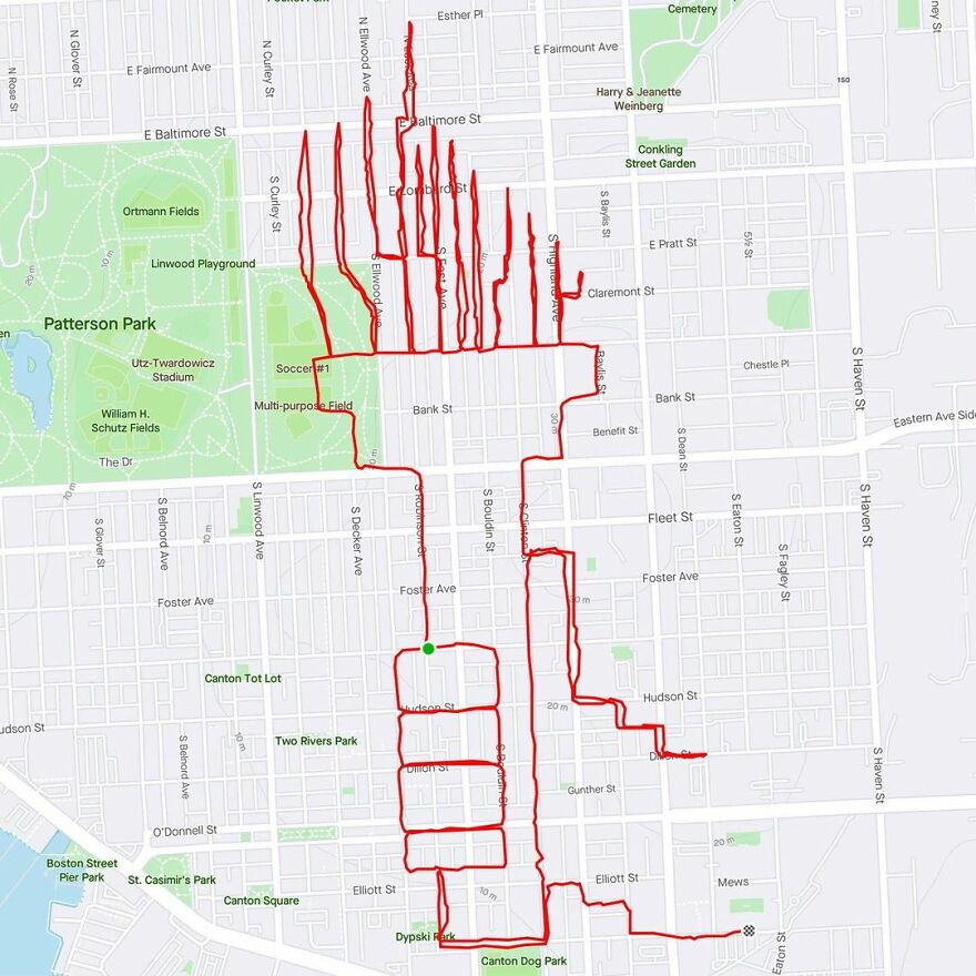 Graphic Designer Makes Ridiculously Awesome Strava Art