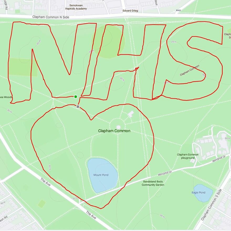 Graphic Designer Makes Ridiculously Awesome Strava Art