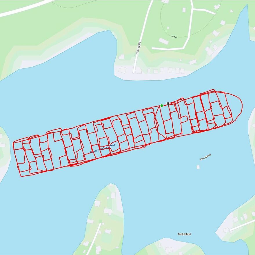 Graphic Designer Makes Ridiculously Awesome Strava Art