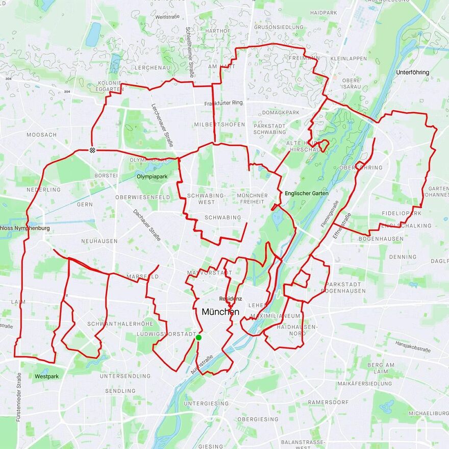 Graphic Designer Makes Ridiculously Awesome Strava Art