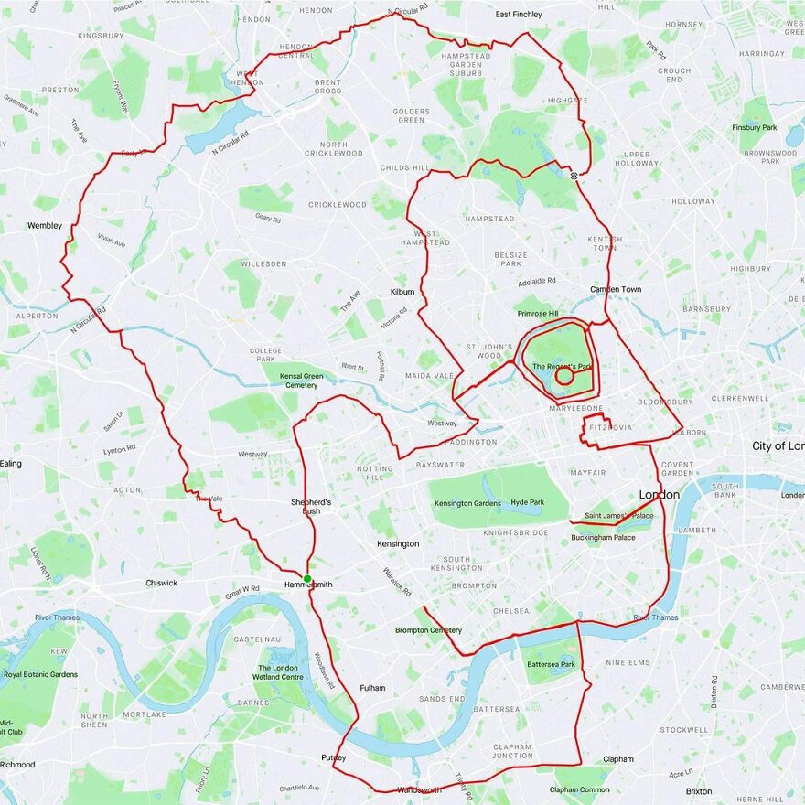 Graphic Designer Makes Ridiculously Awesome Strava Art