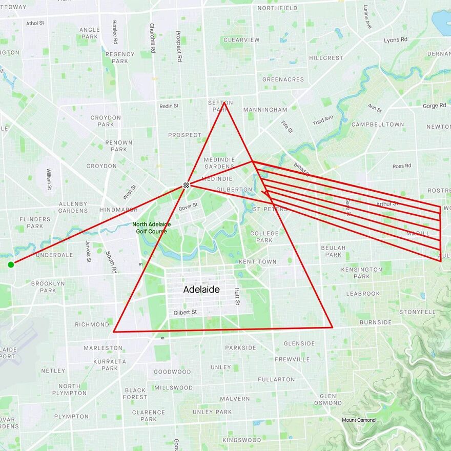 Graphic Designer Makes Ridiculously Awesome Strava Art