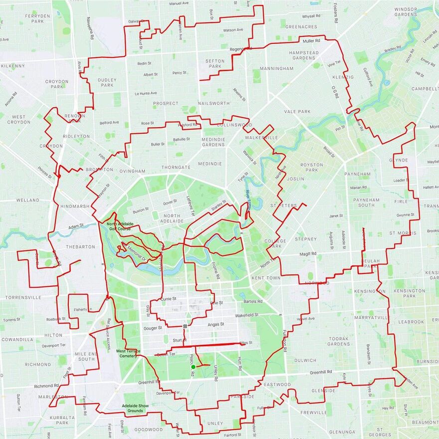 Graphic Designer Makes Ridiculously Awesome Strava Art