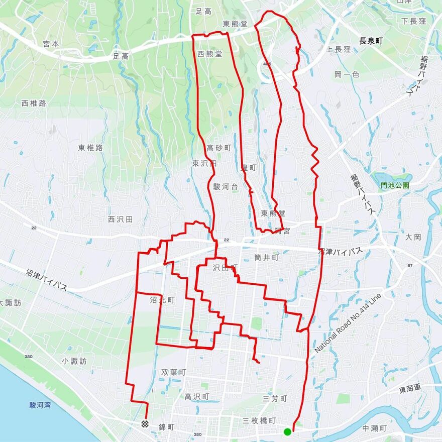 Graphic Designer Makes Ridiculously Awesome Strava Art