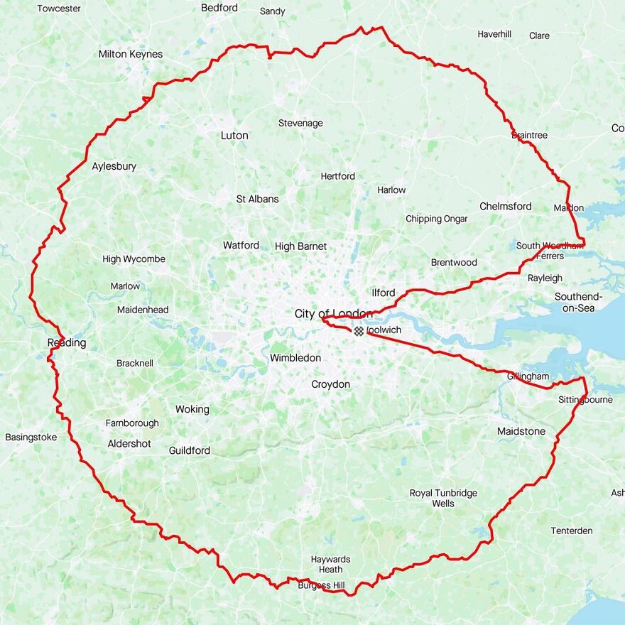 Graphic Designer Makes Ridiculously Awesome Strava Art