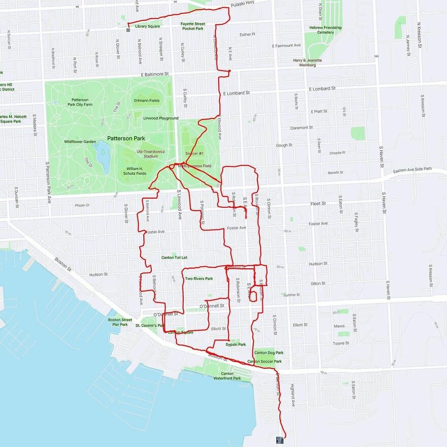 Graphic Designer Makes Ridiculously Awesome Strava Art