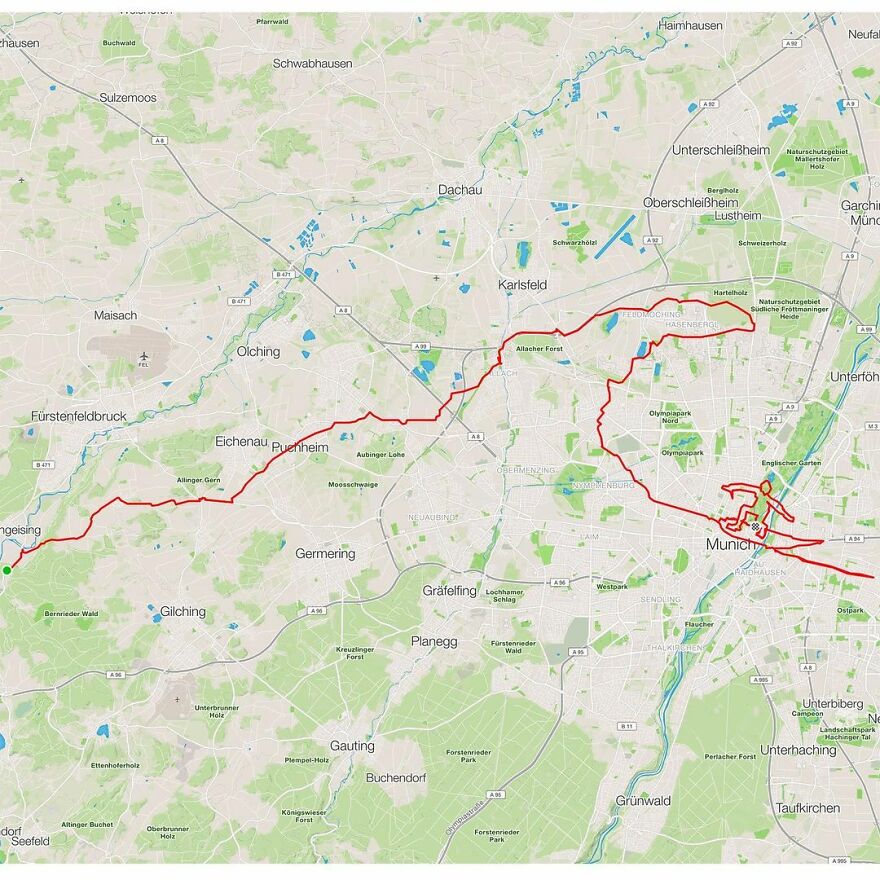Graphic Designer Makes Ridiculously Awesome Strava Art