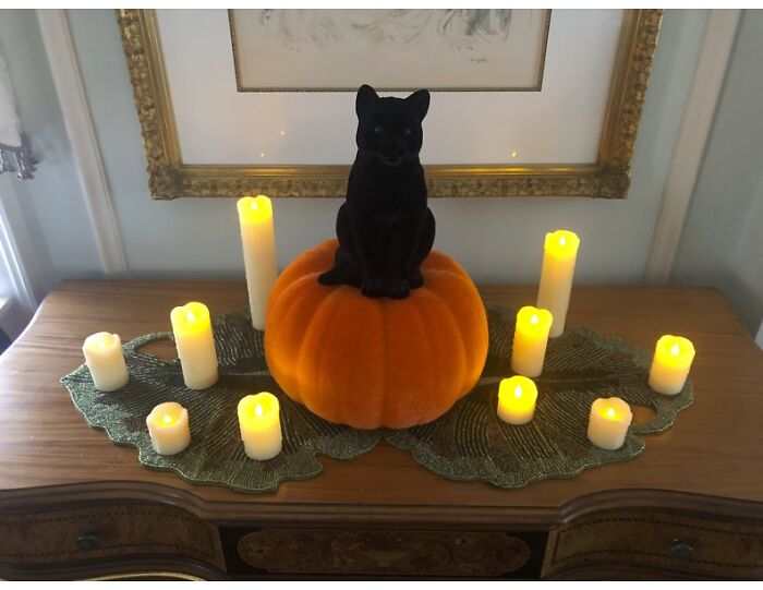 Just A Little Bedroom Shrine To Halloween