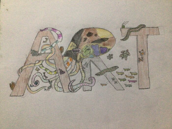 Messing Around With Words (Also, My First Time Drawing Eels And Turtles)