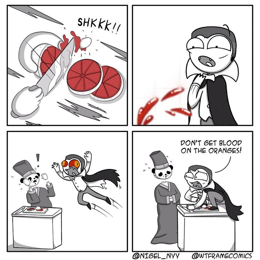 Hilarious Comics With Unexpected Endings By "What The Frame Comics"