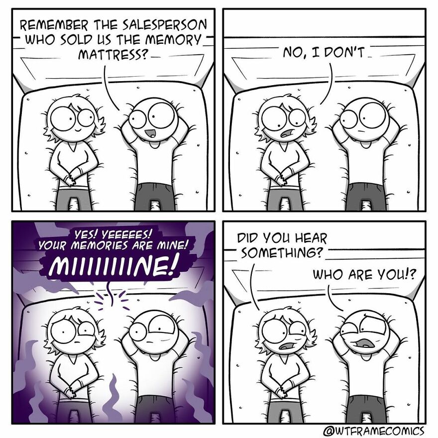 Hilarious Comics With Unexpected Endings By "What The Frame Comics"