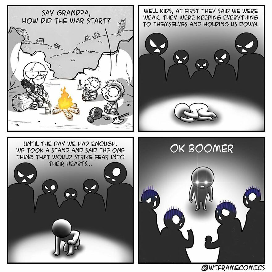 Hilarious Comics With Unexpected Endings By "What The Frame Comics"