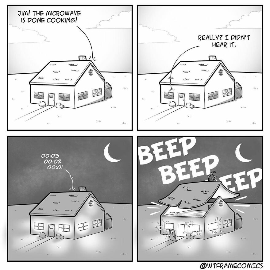 Hilarious Comics With Unexpected Endings By "What The Frame Comics"