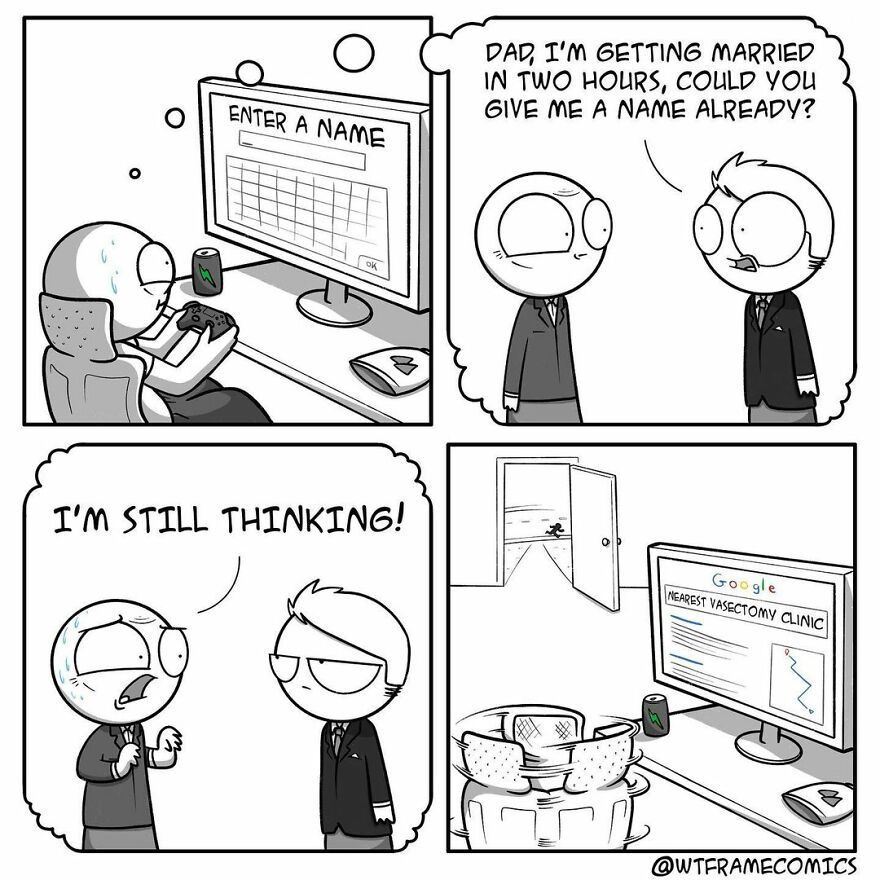 Hilarious Comics With Unexpected Endings By "What The Frame Comics"