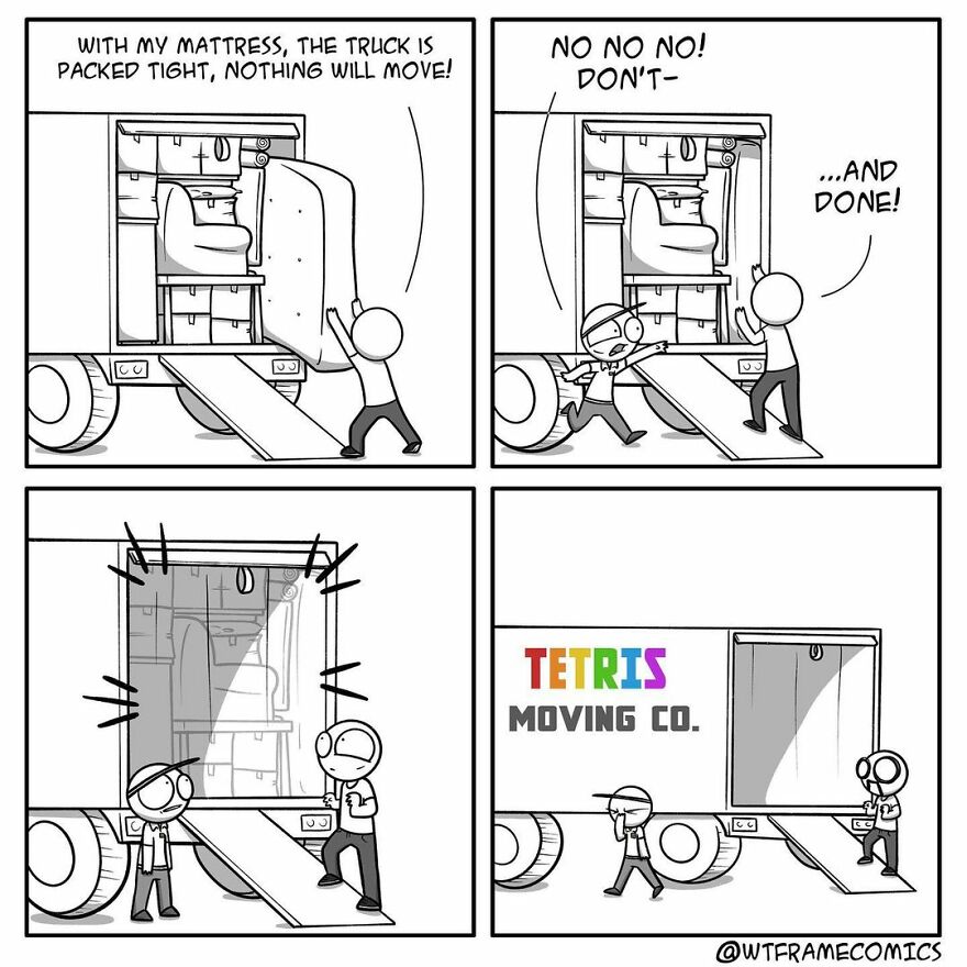 Hilarious Comics With Unexpected Endings By "What The Frame Comics"