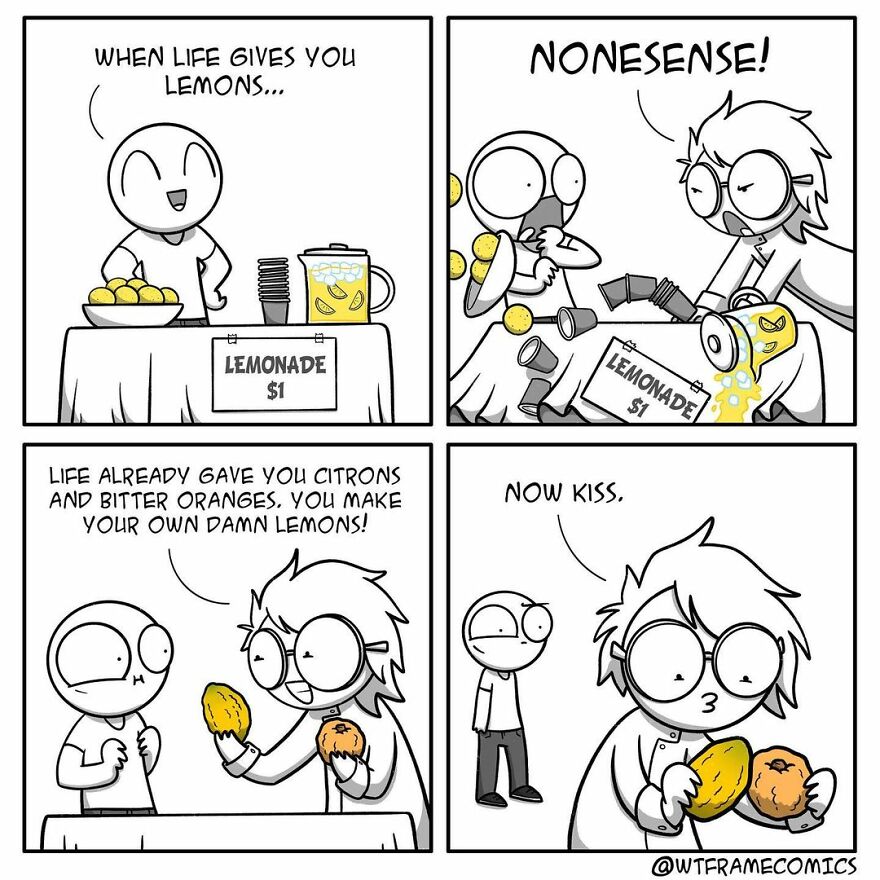 Hilarious Comics With Unexpected Endings By "What The Frame Comics"