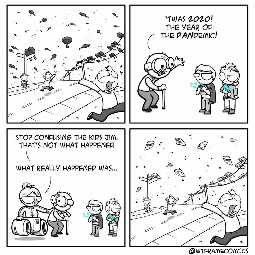 Hilarious Comics With Unexpected Endings By "What The Frame Comics"