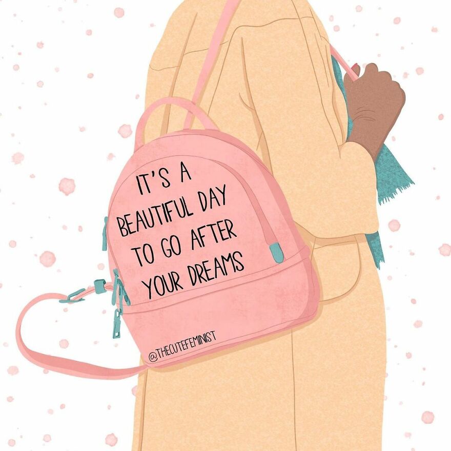 I Create One Illustration A Day To Empower Women All Around The World (27 Pics)