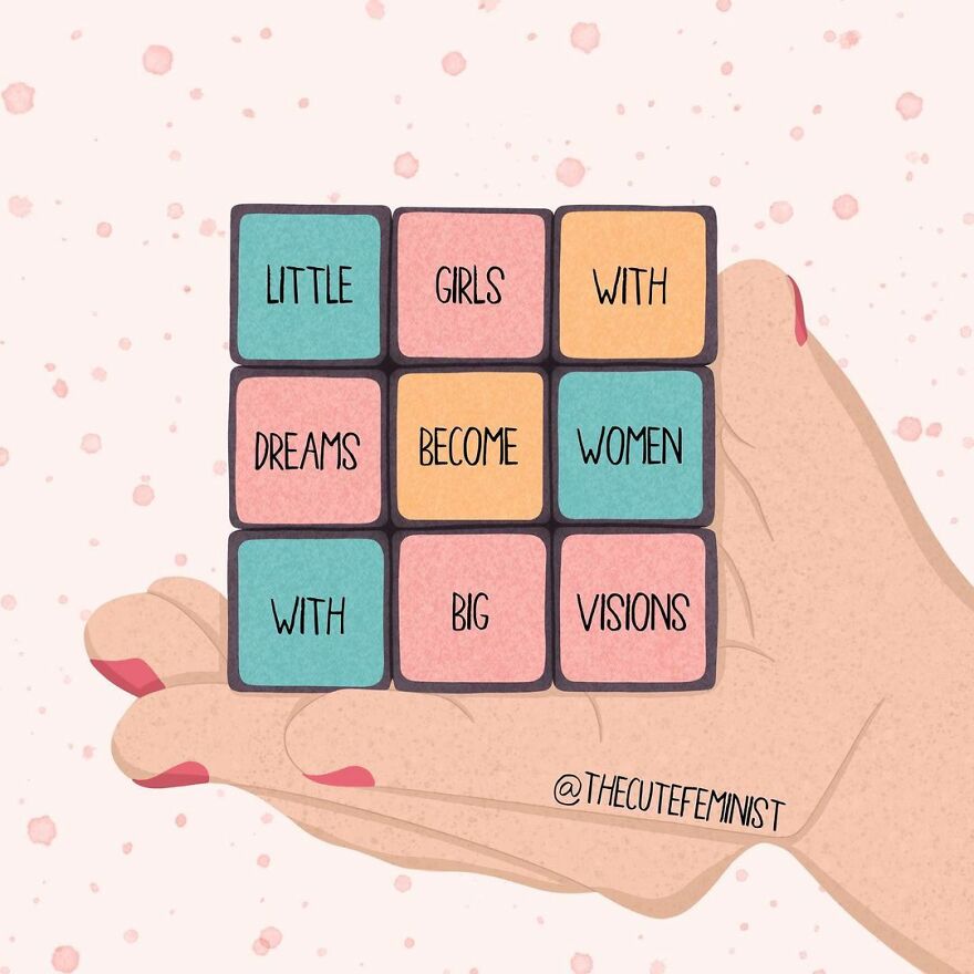 I Create One Illustration A Day To Empower Women All Around The World (27 Pics)