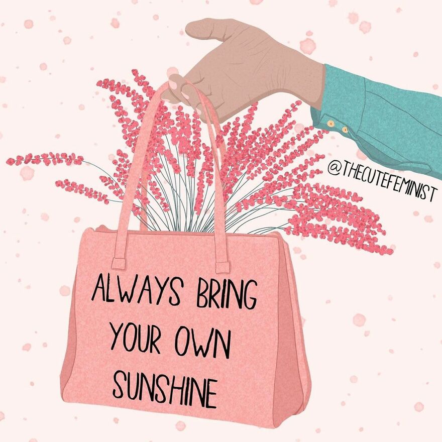 I Create One Illustration A Day To Empower Women All Around The World (27 Pics)