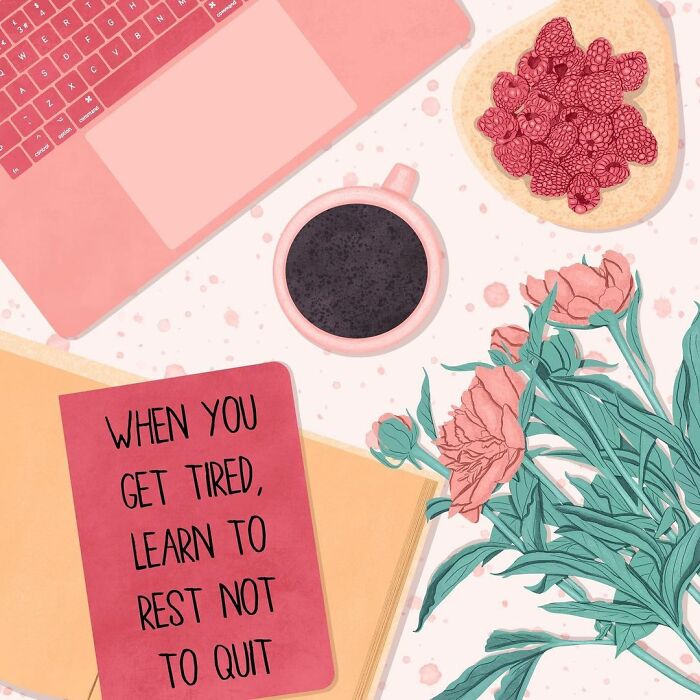My 50 Uplifting Illustrations That Have Motivational Quotes In Them