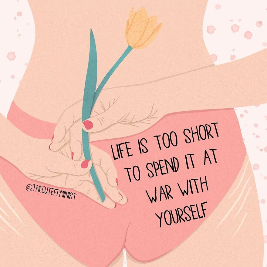 I Create One Illustration A Day To Empower Women All Around The World (27 Pics)