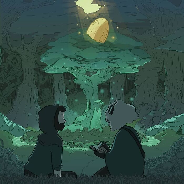 I Made A Peaceful Fantasy World Where I Have Adventures With My Friend (44 Pics)