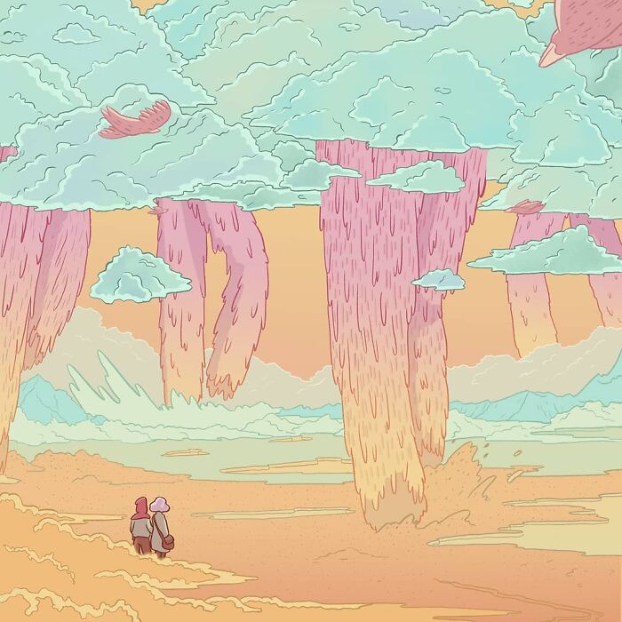 I Made A Peaceful Fantasy World Where I Have Adventures With My Friend (44 Pics)