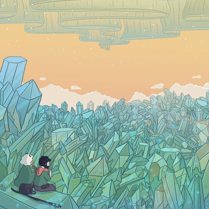 I Made A Peaceful Fantasy World Where I Have Adventures With My Friend (44 Pics)