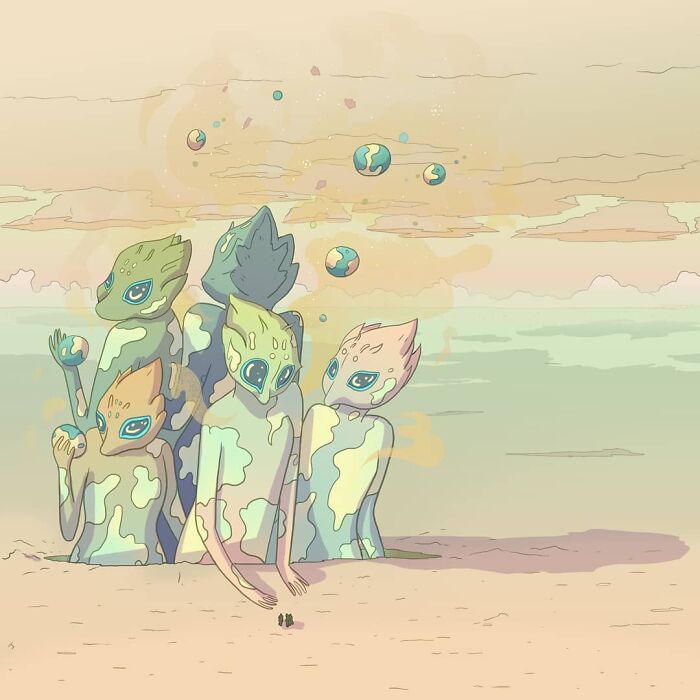 I Made A Peaceful Fantasy World Where I Have Adventures With My Friend (44 Pics)