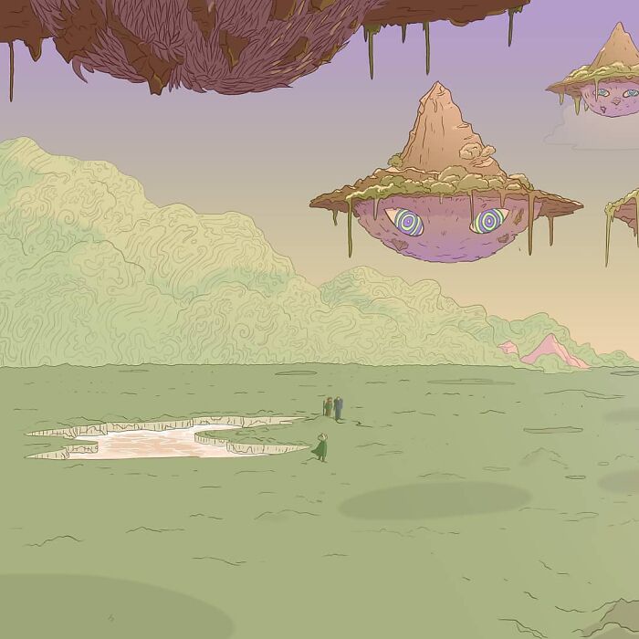 I Made A Peaceful Fantasy World Where I Have Adventures With My Friend (44 Pics)