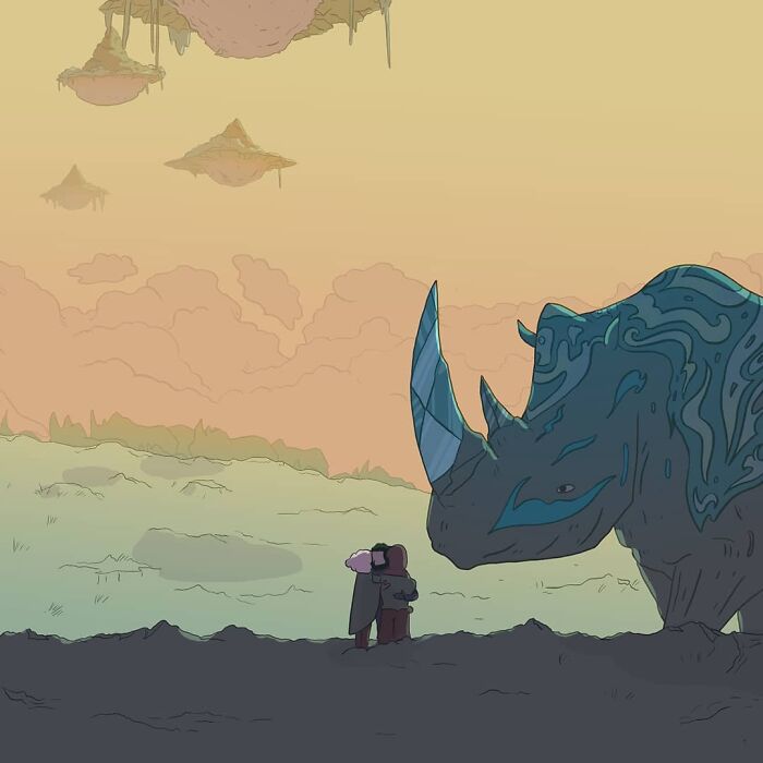 I Made A Peaceful Fantasy World Where I Have Adventures With My Friend (44 Pics)