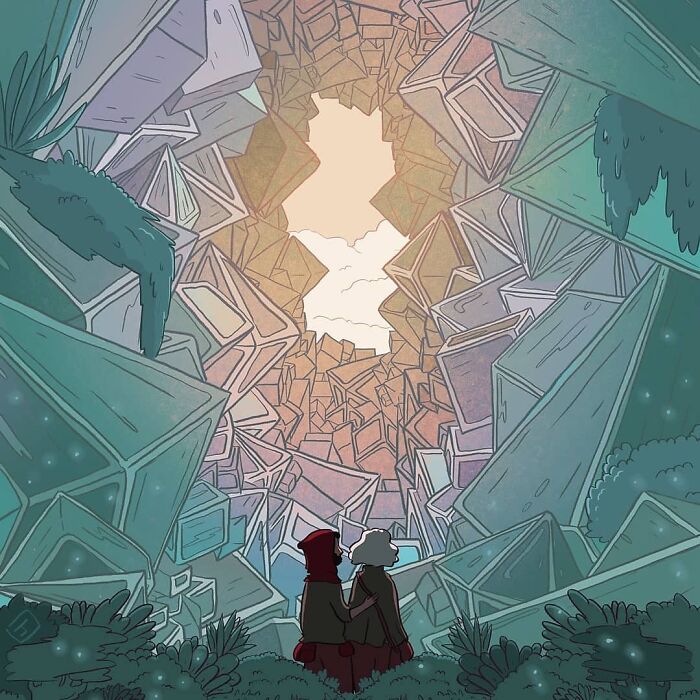 I Made A Peaceful Fantasy World Where I Have Adventures With My Friend (44 Pics)