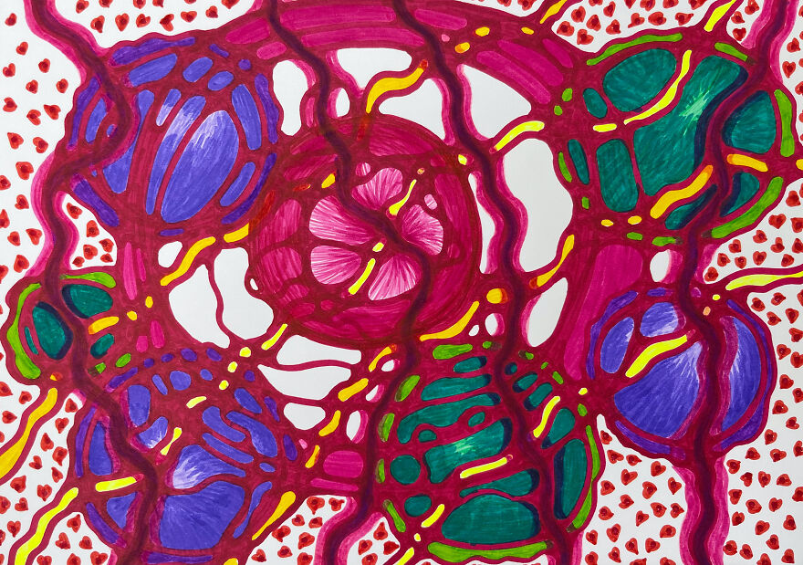 Mandala Of Love, Planet Of Love And Sea Of Hearts